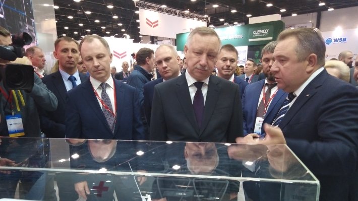 Беглов открыл в Петербурге международную судостроительную выставку «Нева-2019»