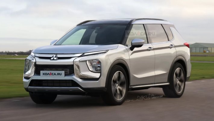В Сети появились фотографии нового Mitsubishi Outlander