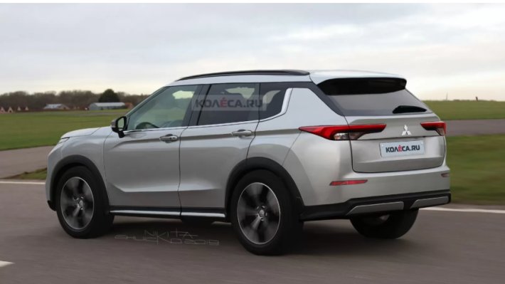 В Сети появились фотографии нового Mitsubishi Outlander