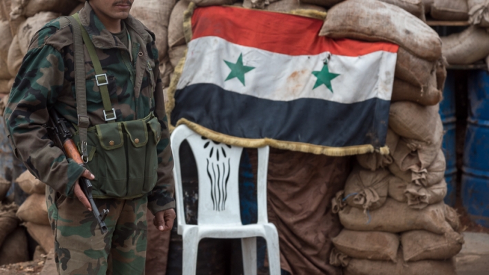 Военные в Сирии обнаружили лагерь боевиков и лабораторию на раскопках древнего города Эбла