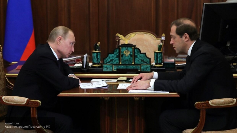 Мантуров проинформирует Путина о ситуации в российской промышленности