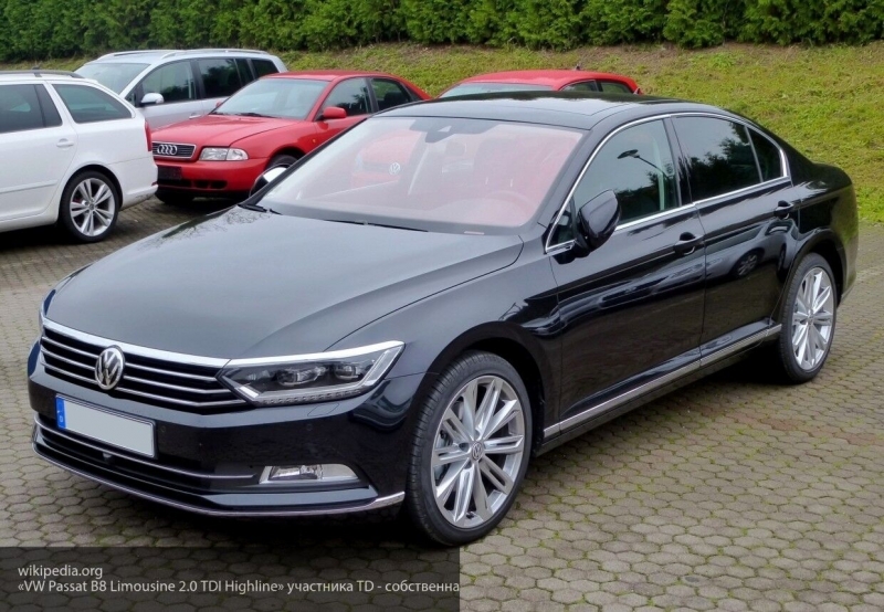 Volkswagen отзывает из России восемь автомобилей Passat