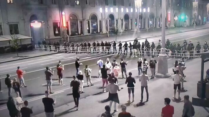 Коллективный Запад раздувает пламя протестов в Минске