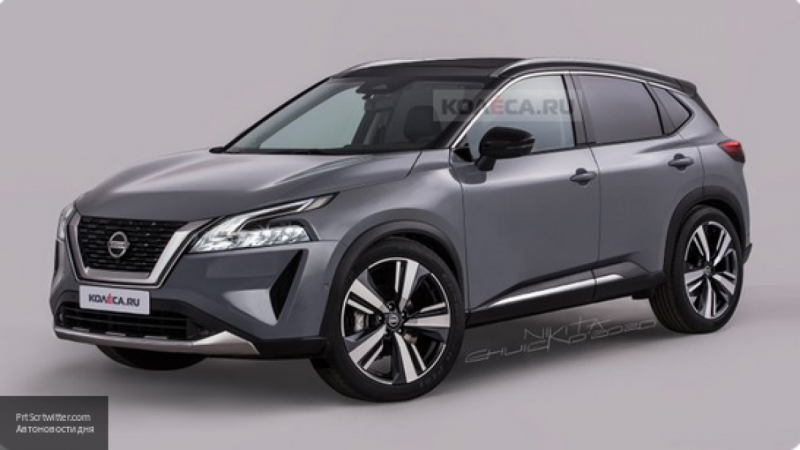 Дизайн нового Nissan Qashqai "утек" в Сеть
