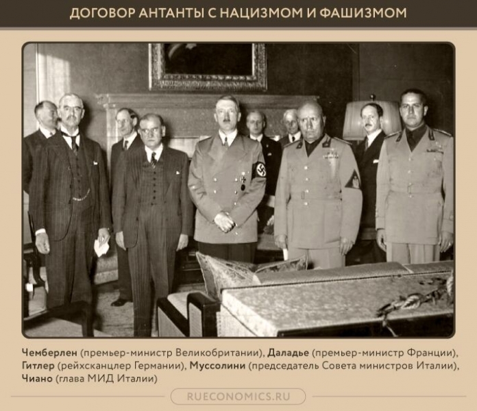 Мюнхенское соглашение является несмываемым пятном на репутации Запада