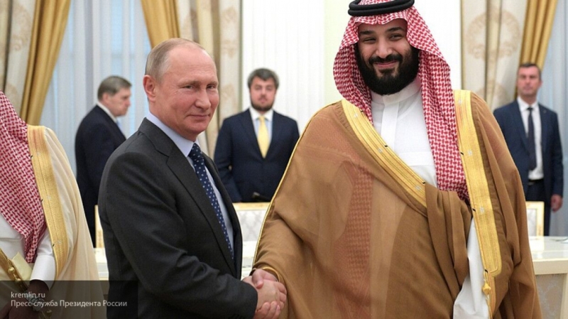 Путин обсудил с принцем Саудовской Аравии ситуацию на рынке нефти и газа