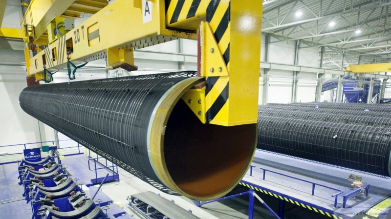 Способное достроить "СП-2″ судно "Фортуна" прибыло в порт Росток