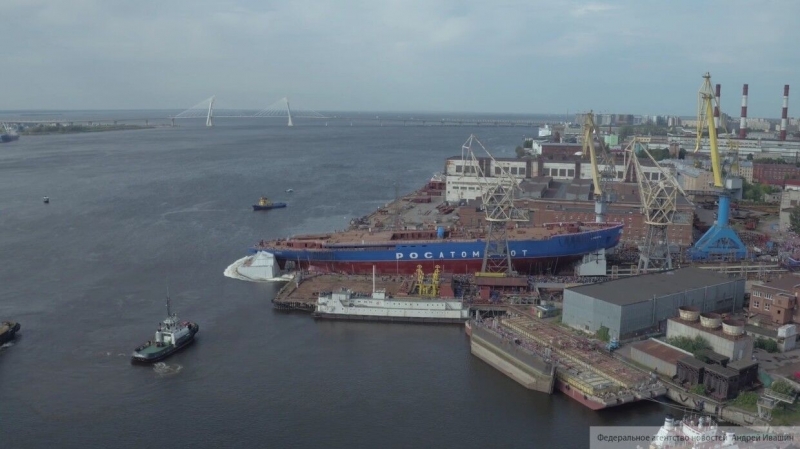 Балтийский завод заложил новый атомный ледокол "Чукотка"