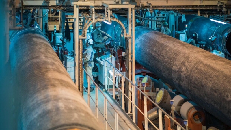 Судно "Фортуна" возобновило укладку газопровода "Северный поток — 2"