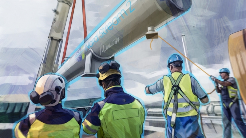 Представитель "Газпрома" рассказал о завершении строительства "СП-2”