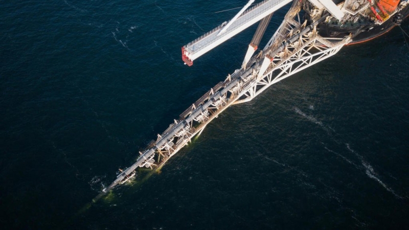 Работы по укладке труб "Северного потока &mdash; 2" приостановлены