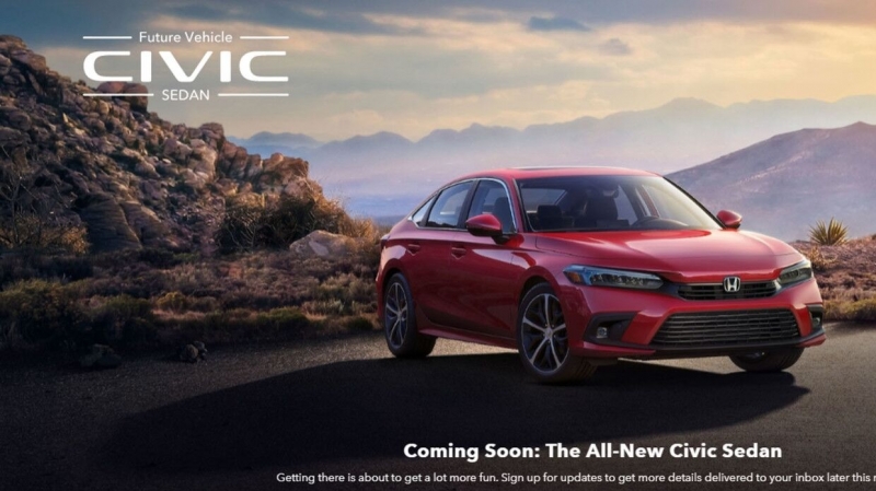 Фотографии нового Civic от Honda появились в Сети