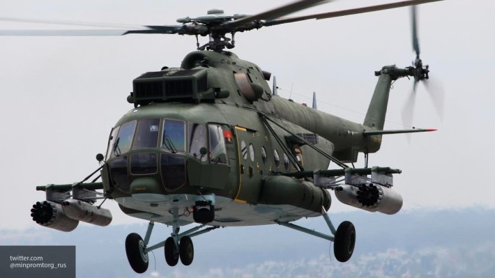 В РФ появился первый образец модернизированного вертолета Ми-171Ш