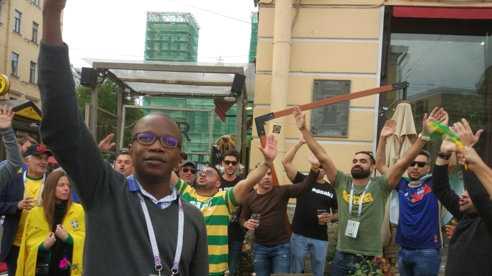 Иностранные болельщики сказали свое мнение о принадлежности Крыма