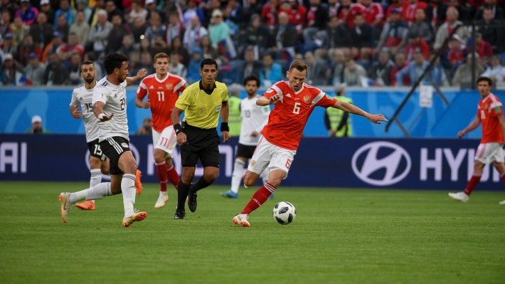 «Забивака старается»: Захарова оценила игру сборной России на ЧМ-2018