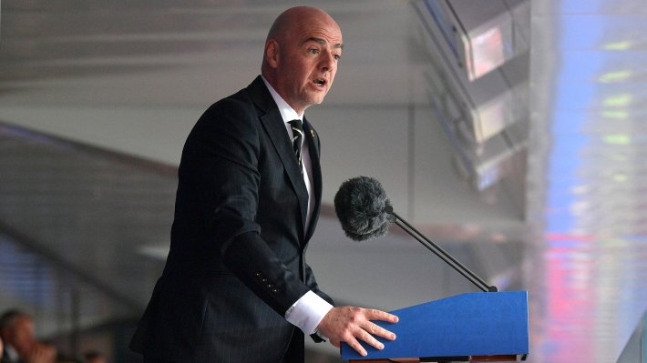 Инфантино оценил шансы сборной России на выход в финал ЧМ-2018