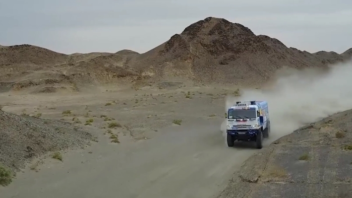 В Сеть выложили первые фото гоночной версии «КамАЗа»