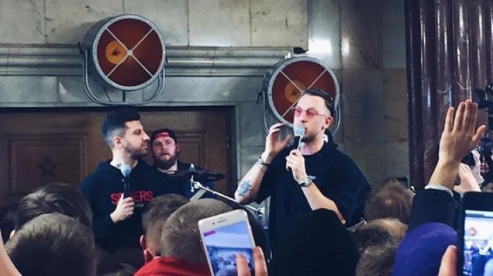 Рэпер T-killah набил тату на лице после матча сборных России и Испании