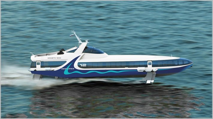 Концерн «Калашников» намерен произвести два судна на подводных крыльях