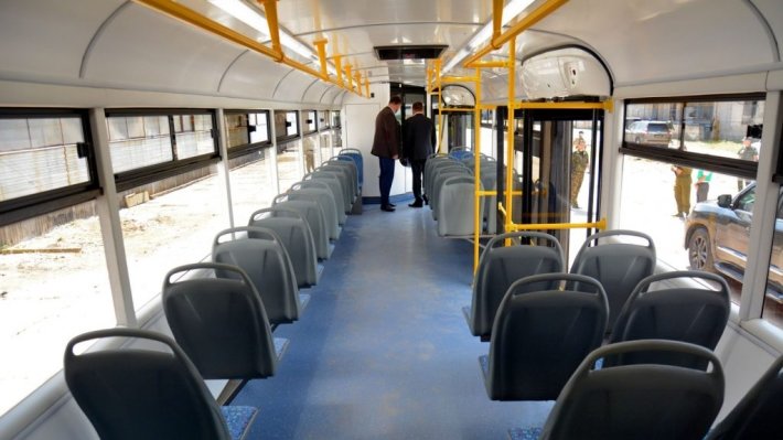 Захарченко показали первый трамвай производства ДНР