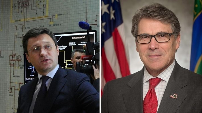 Новак и Перри договорились искать общие походы к проблемным вопросам по энергетике