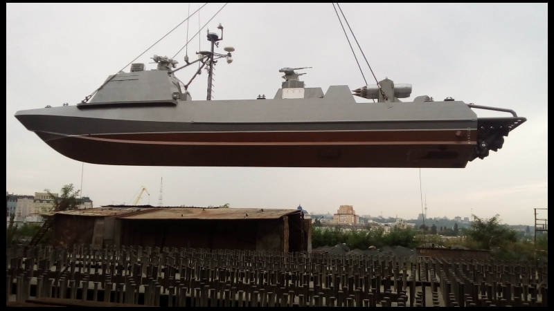 Новый катер "Кентавр" для борьбы с Россией в Азовском море назвали позором Украины