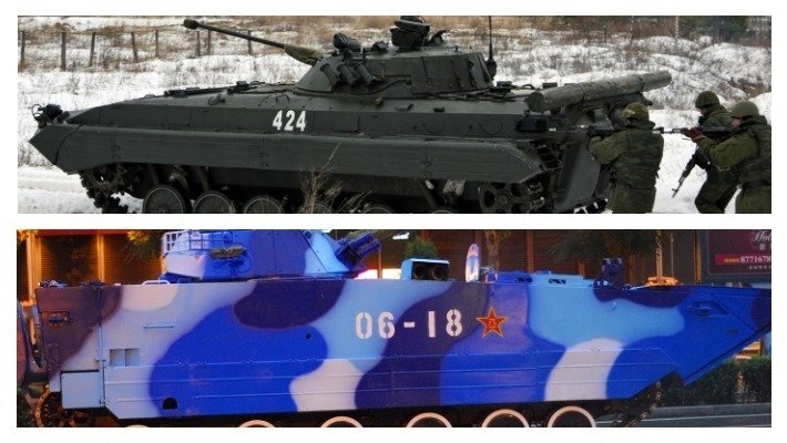 Российские БМП и БМД не оставили шансов заимствованным у СССР китайским аналогам  