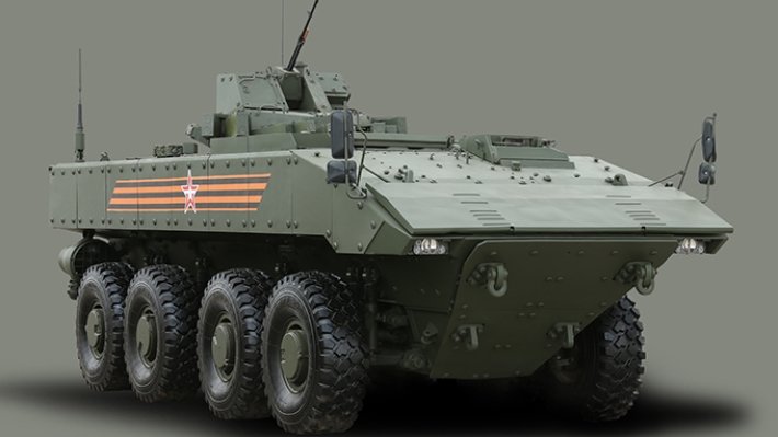 БМП «Бумеранг» могут вооружить модулем «Кинжал» с ракетами «Атака»