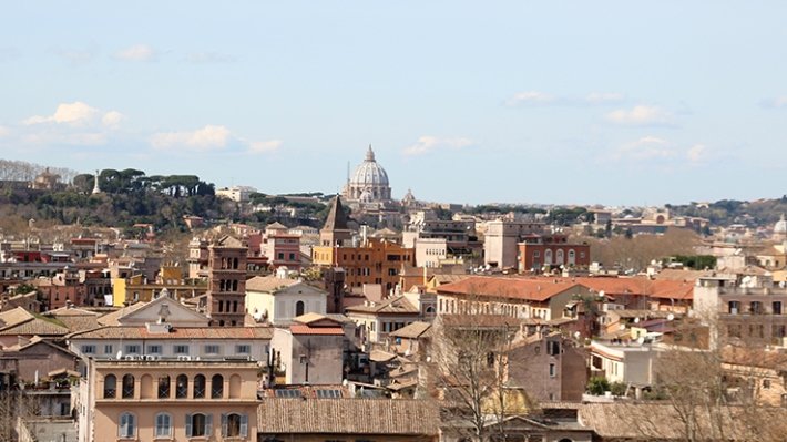 В Риме произошел крупный пожар на заводе по переработке отходов