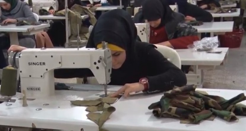Бесплатное обучение швейному делу для сирийских женщин открыли в Алеппо