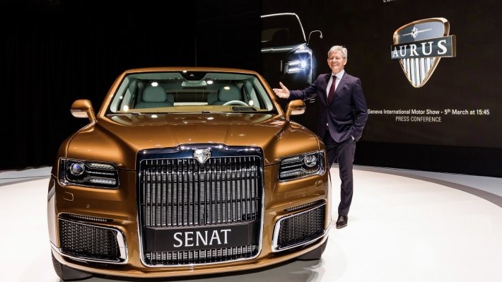 Интерес к машинам Aurus в Европе и на Ближнем Востоке оценили автоэксперты