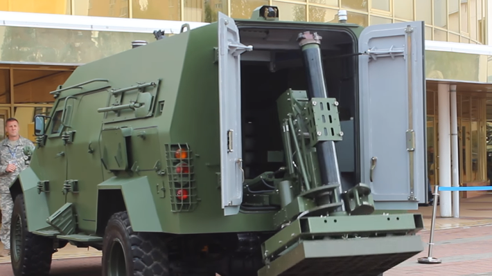 В Киеве похвастались успешными испытаниями бронеавтомобиля «Барс-8»