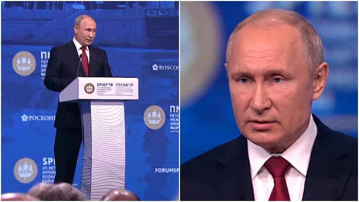 Главное из речи Владимира Путина на пленарном заседании ПМЭФ-2019