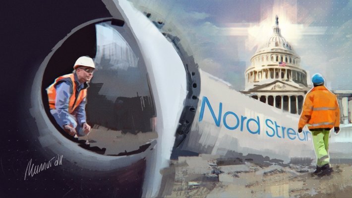 Поддержка Германией «Северного потока-2» продемонстрировала выбор Европы между США и РФ 