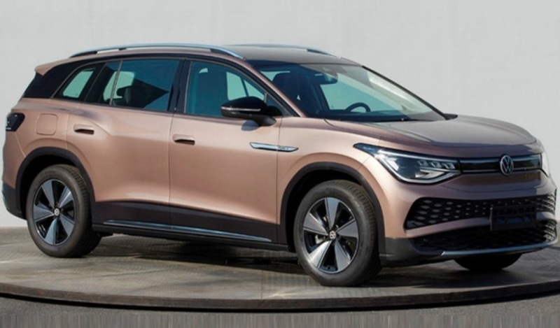 Трехрядный электрический кроссовер Volkswagen ID.6 представили в Шанхае