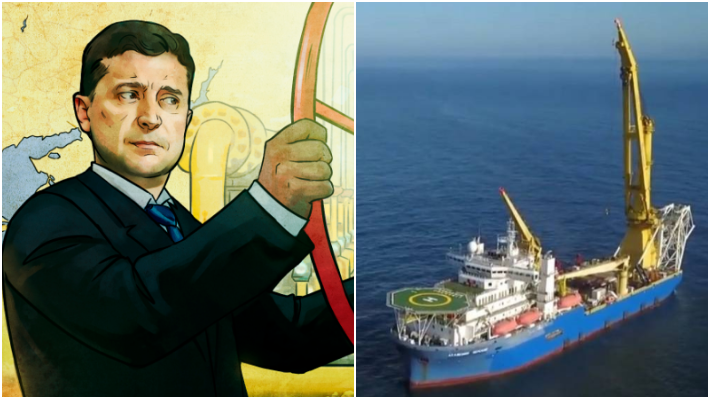 Работа "Академика Черского" над "Северным потоком — 2" вызвала истерику на Украине