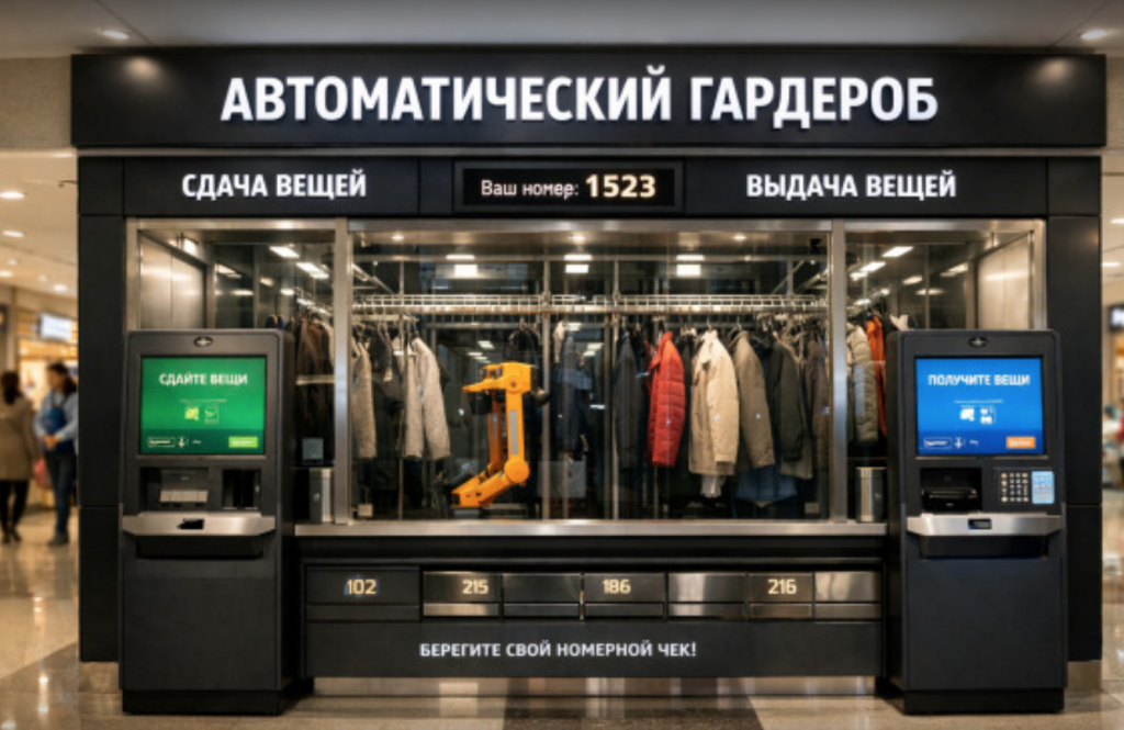 Умные системы хранения: как автоматические гардеробы меняют общественные и коммерческие пространства