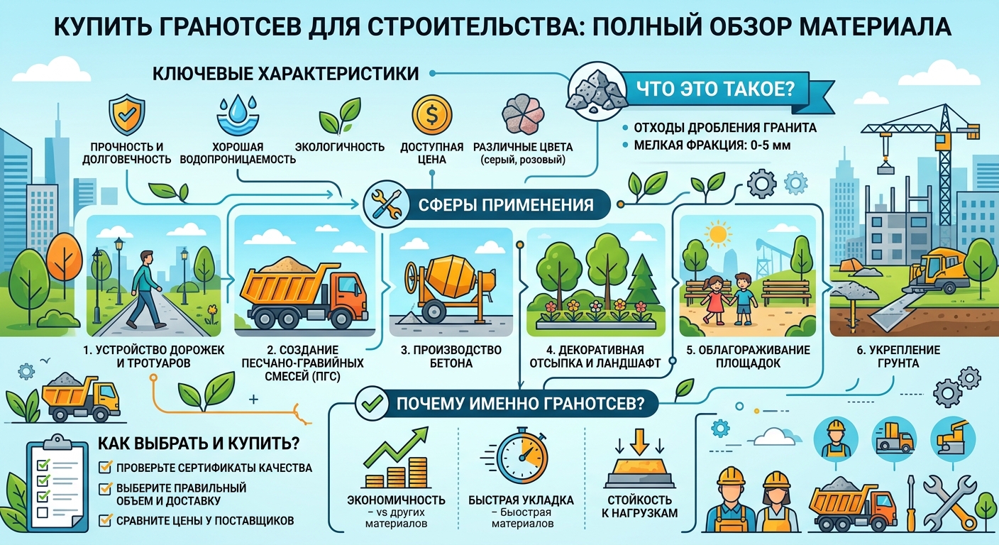 Купить гранотсев для строительства: полный обзор материала