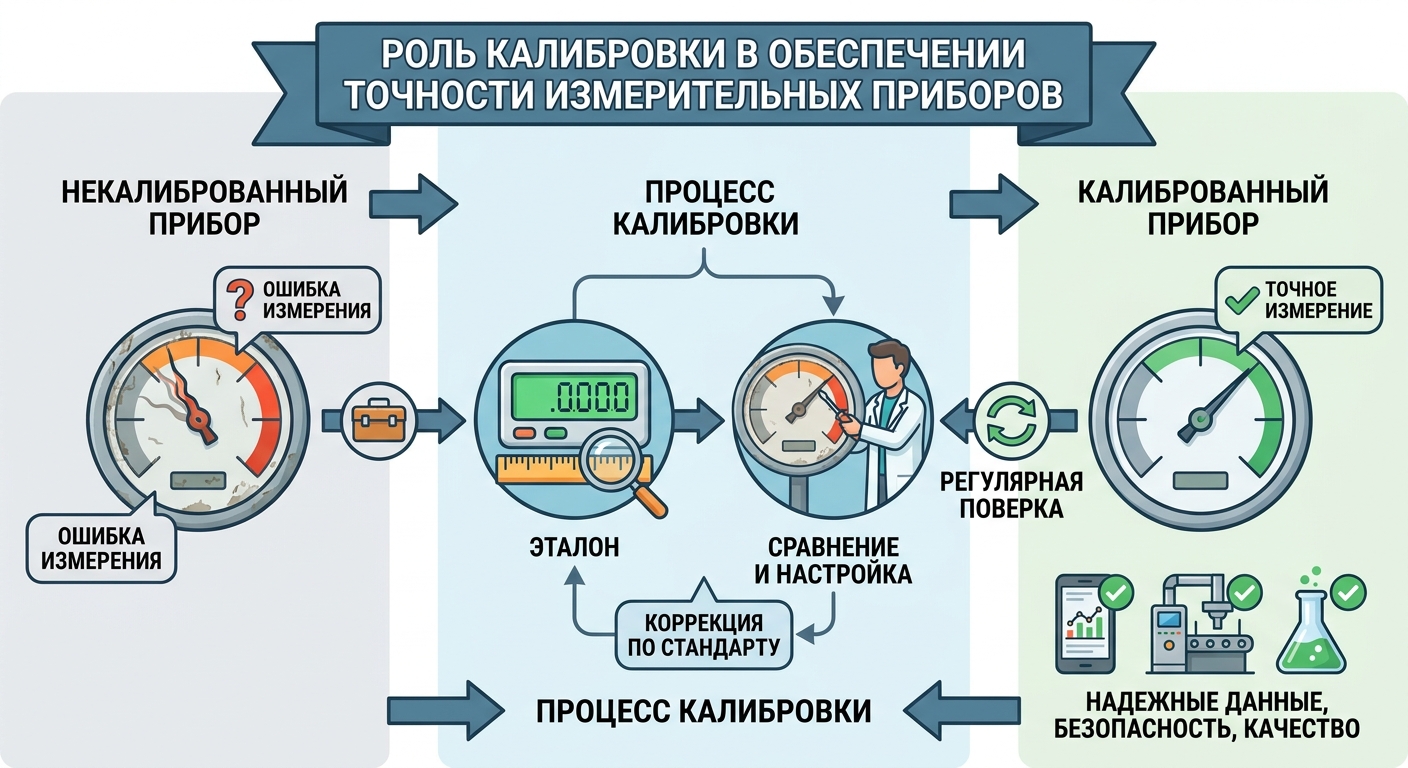 Роль калибровки в обеспечении точности измерительных приборов